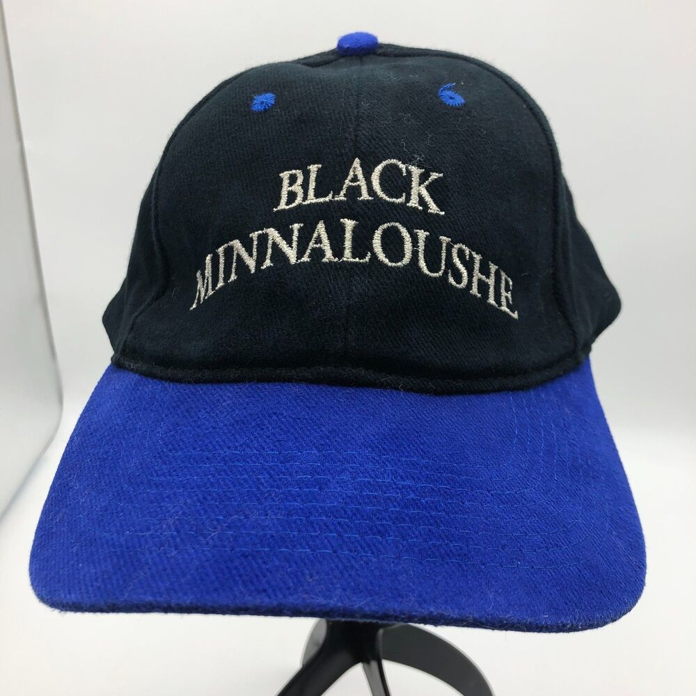 Black Minnaloushe Ball Cap Hat Black Blue Coolmore Thoroughbred Horse Racing